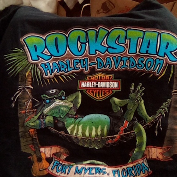 Harley Davidson skull jester tee NWOT  UNISEX - Picture 5 of 9